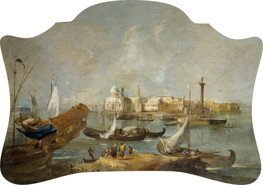 Vista fantasiosa de Veneza - Francesco Guardi