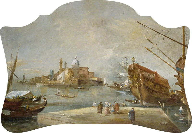 Vista fantasiosa de Veneza - Francesco Guardi
