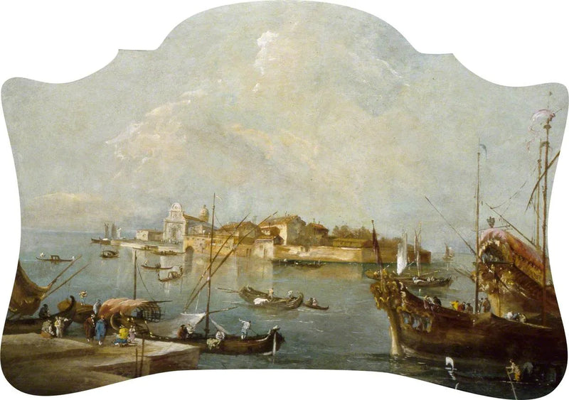 Vista fantasiosa de Veneza - Francesco Guardi