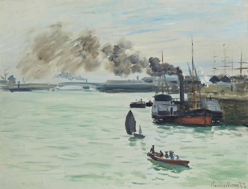 Vista de uma porta W169 - Claude Monet