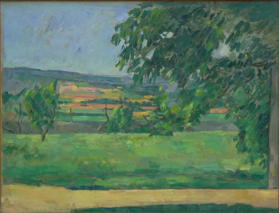 Vista do Jas de Bouffan - Paul Cézanne