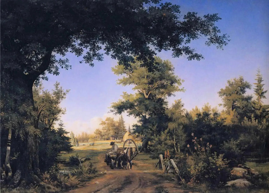Vista da periferia de São Petersburgo - Ivan Chichkine