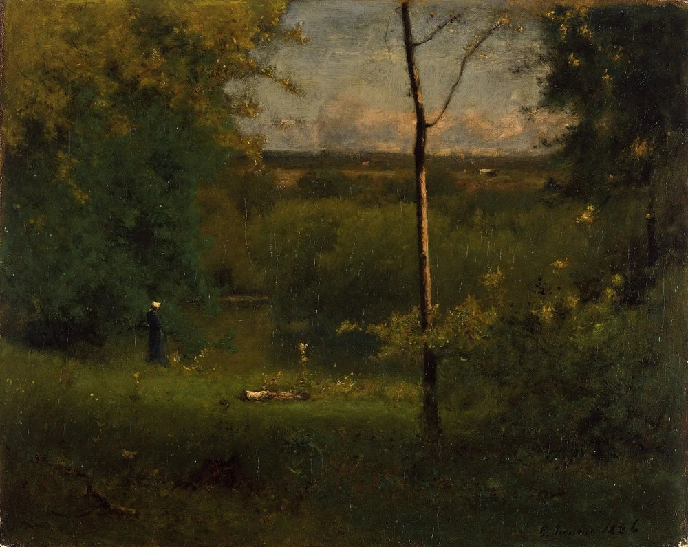 Vue sur la rivière - George Inness - Alpha Reproduction