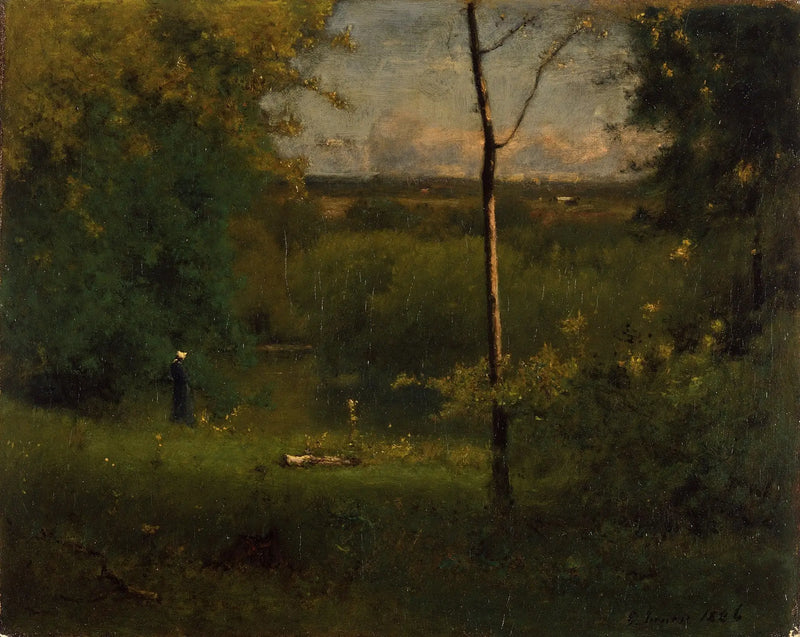 Vista do rio - George Inness
