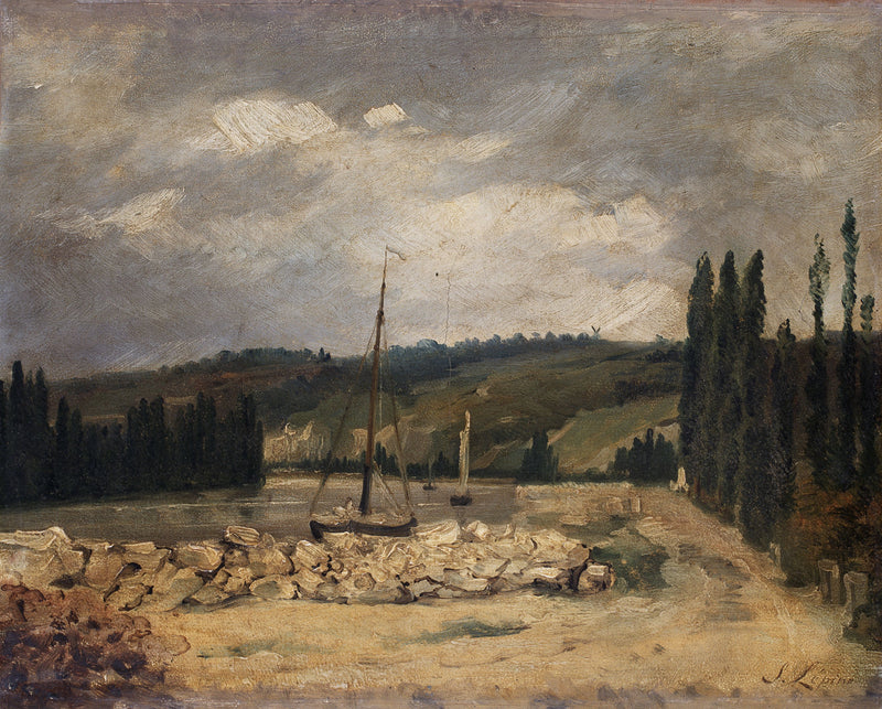 Vista do Sena - Stanislas Lépine