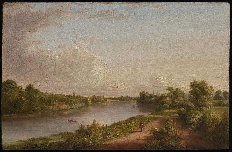Vista do Rio Tâmisa - Thomas Cole