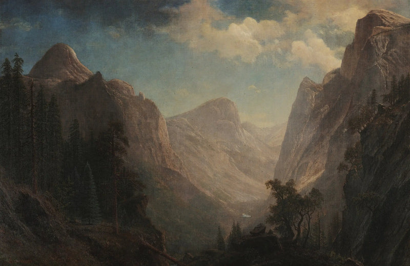 Vista do Vale de Yosemite - Albert Bierstadt