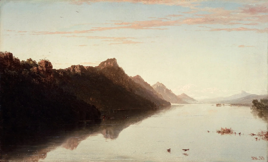 Vista do Alto Mississippi - John Frederick Kensett