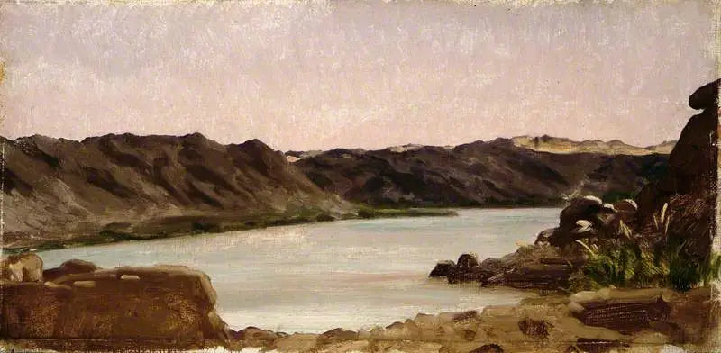 Vista do Nilo - Frederic Leighton