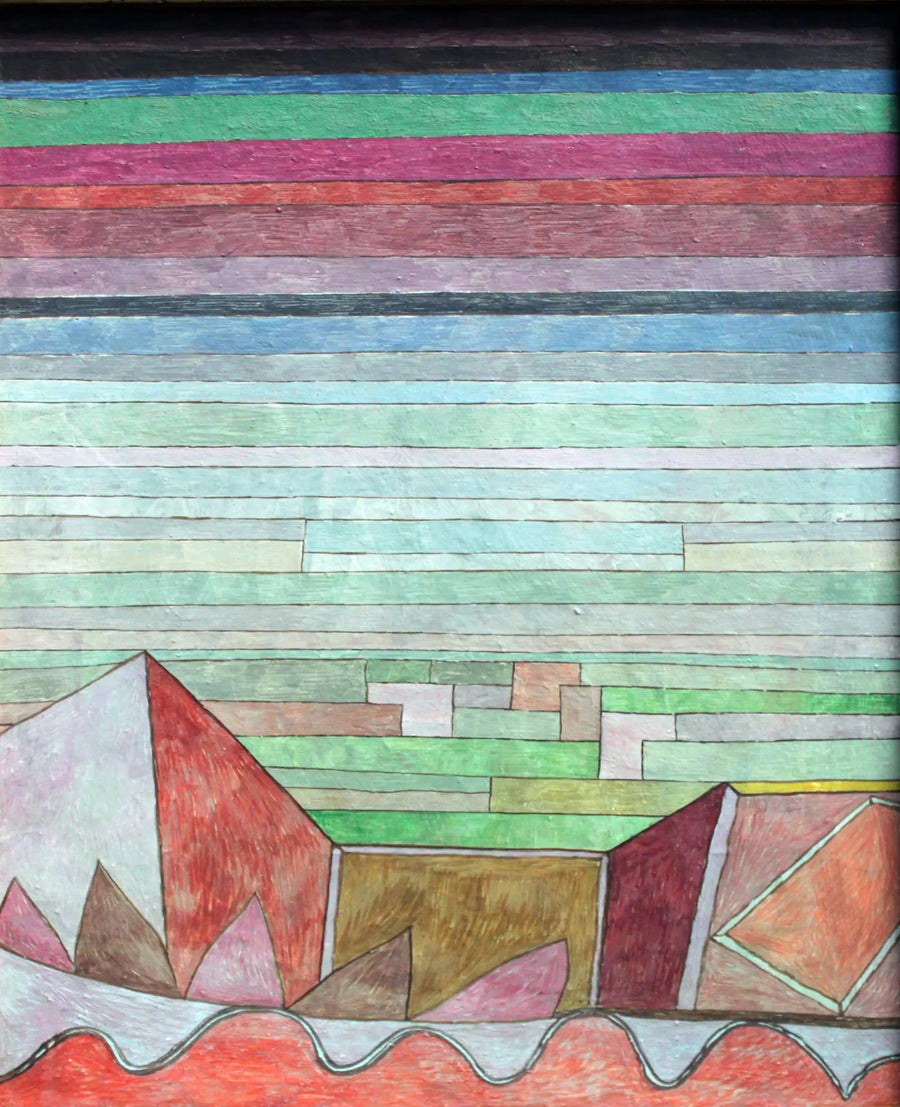 Vista do país fértil - Paul Klee