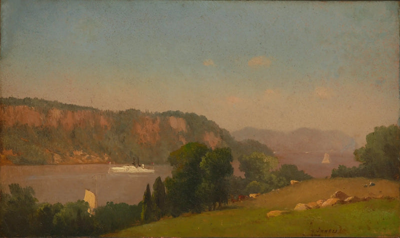 Vista do Hudson - George Inness