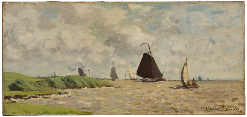 Vista do Voorzaan W179 - Claude Monet
