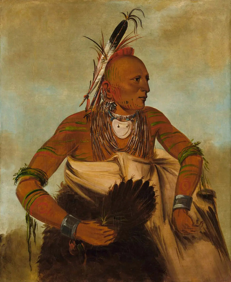 Wa-ho-béck-ee, um belo e corajoso - George Catlin