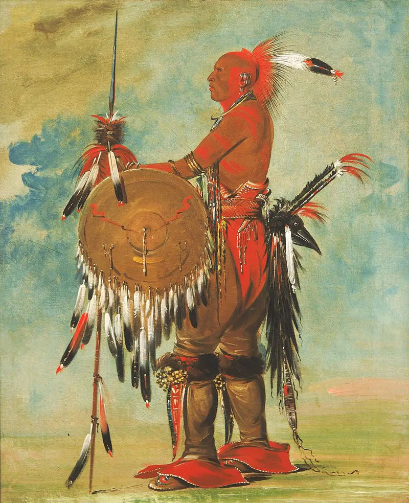 Wáh-pa-ko-lás-kuk, a trilha do urso - George Catlin