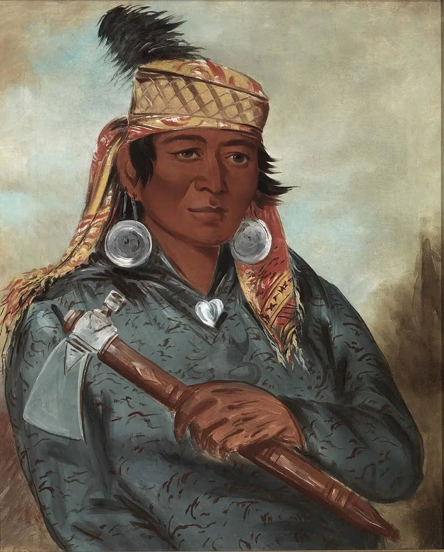 Wáh-pe-say, o Branco - George Catlin