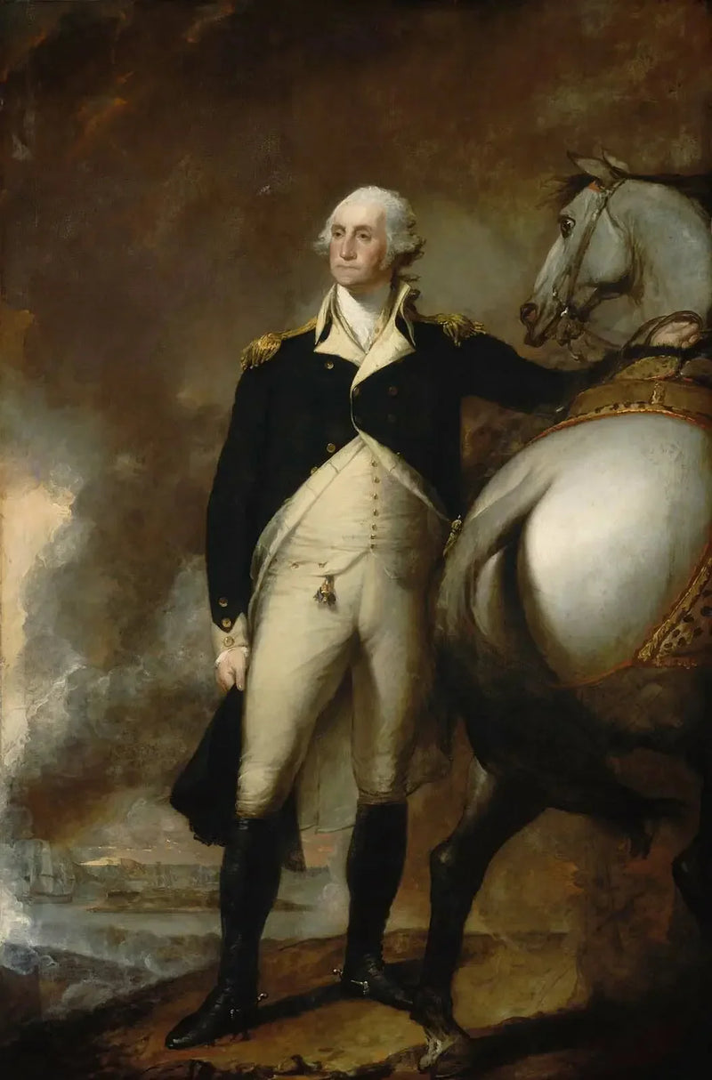 Washington nas Colinas de Dorchester - Gilbert Stuart