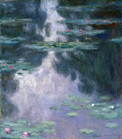 Reproduction du tableau « Water Lilies (Nymphéas) - Claude Monet » par Alpha Reproduction en peinture à l’huile