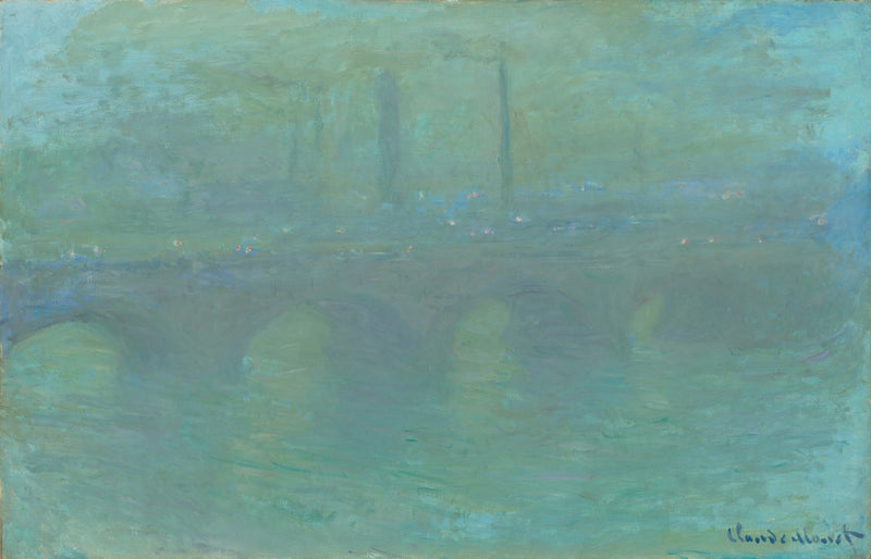 A Ponte de Waterloo - Claude Monet