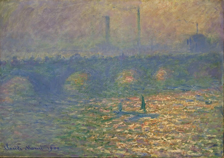 Ponte Waterloo W1555 - Claude Monet
