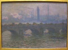 A Ponte Waterloo, versão Worcester - Claude Monet