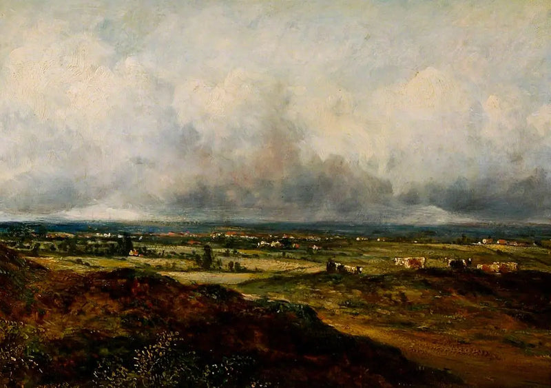 West End Fields em direção a Harrow, Londres - John Constable