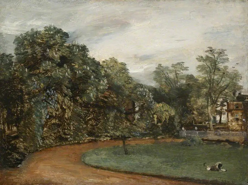 West Lodge East Bergholt - John Constable - Alpha Reproduction