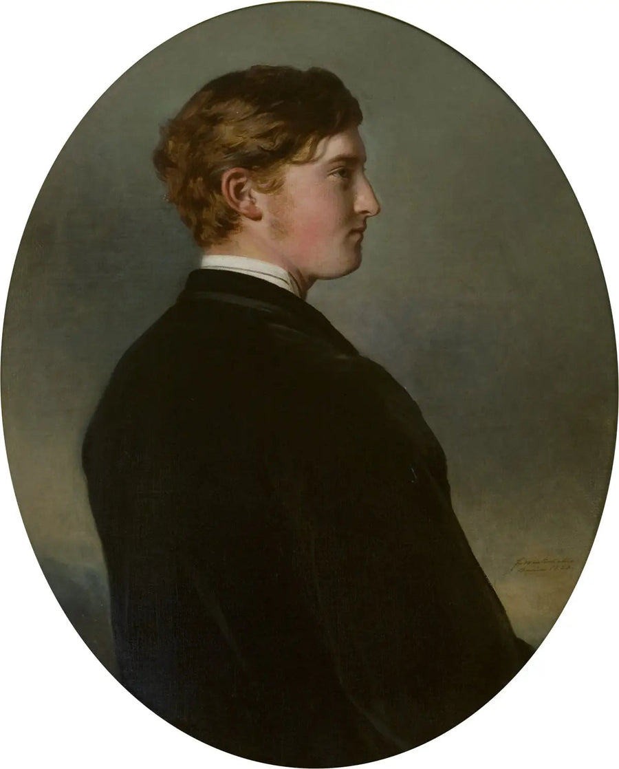 William Alexander (1845–1895), 12º duque de Hamilton - Franz Xaver Winterhalter