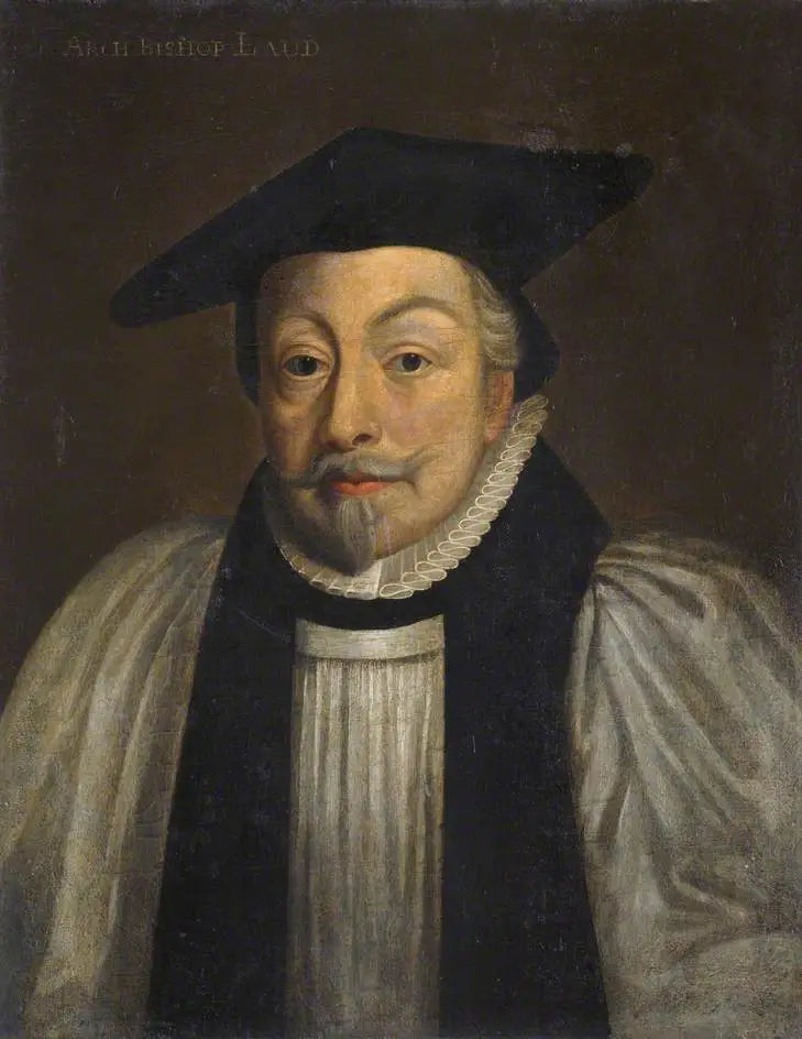 William Laud (1573–1645), arcebispo de Canterbury - Antoine van Dyck