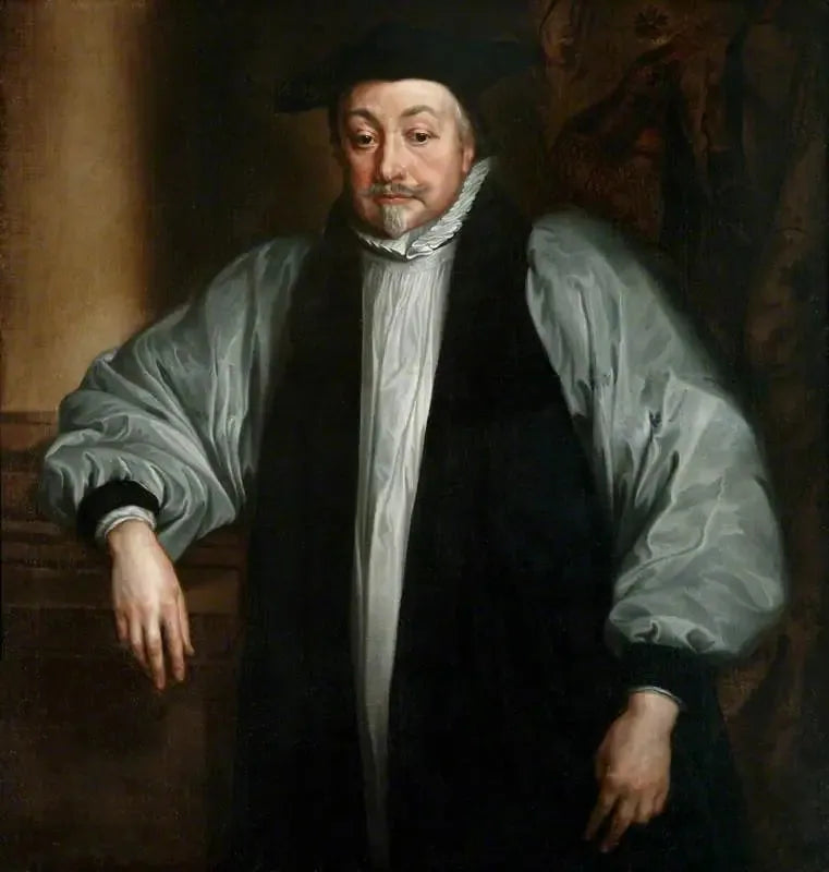 William Laud (1573–1645), arcebispo de Canterbury - Antoine van Dyck