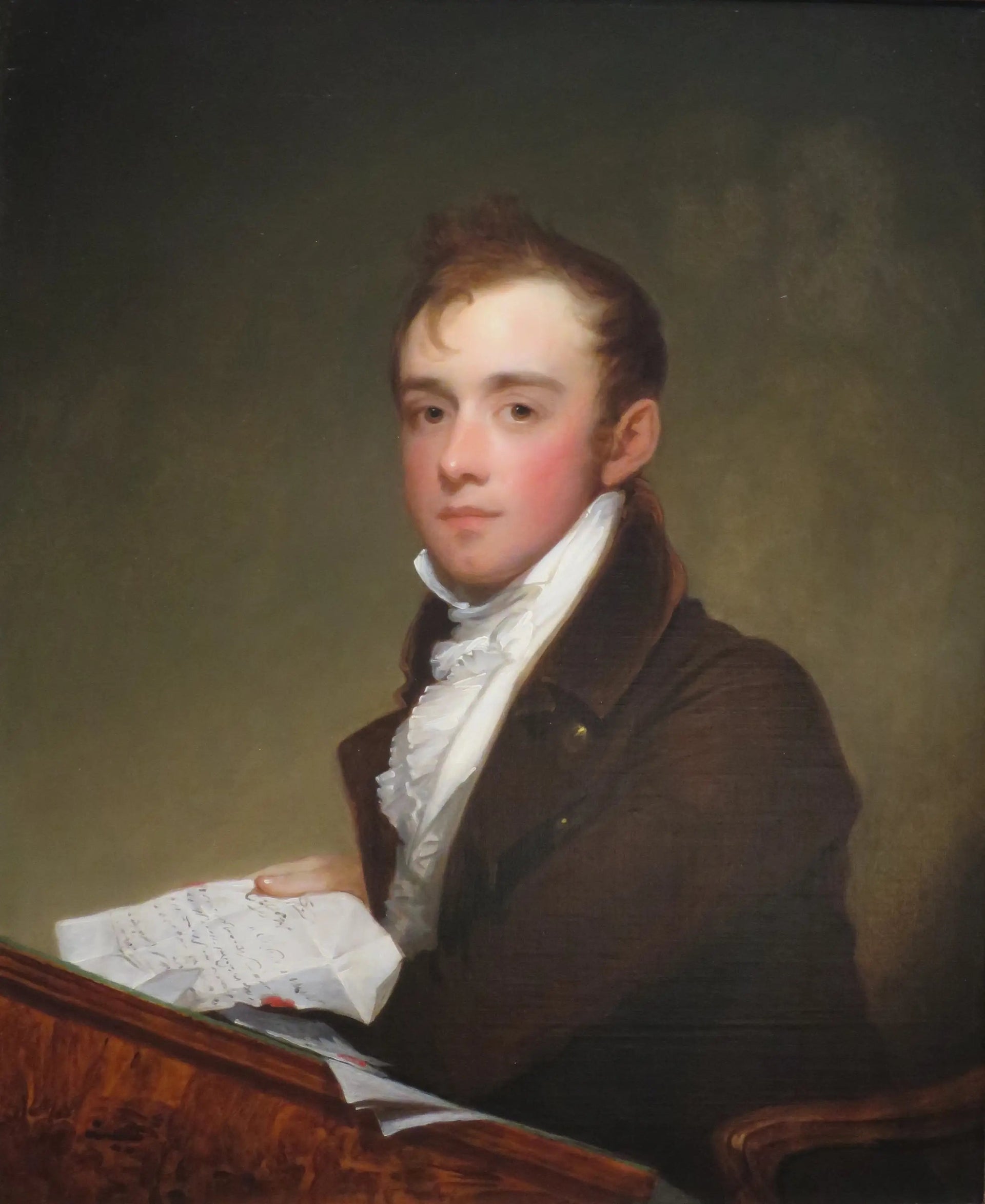William Rufus Gray - Gilbert Stuart image 1 copie peinte à la main à l’huile