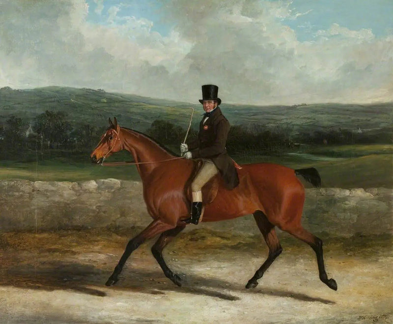William Ward a Cavalo - John Frederick Herring, Sr.