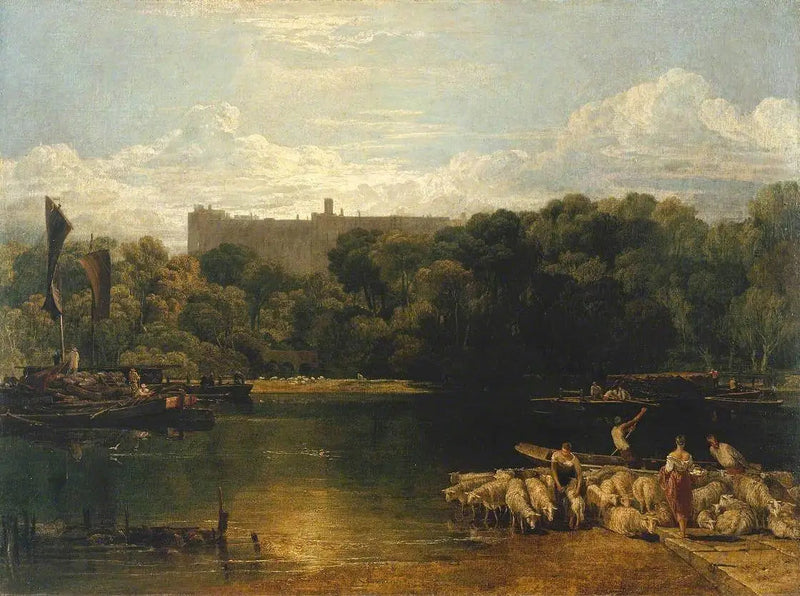 Castelo de Windsor do Tâmisa - J. M. W. Turner