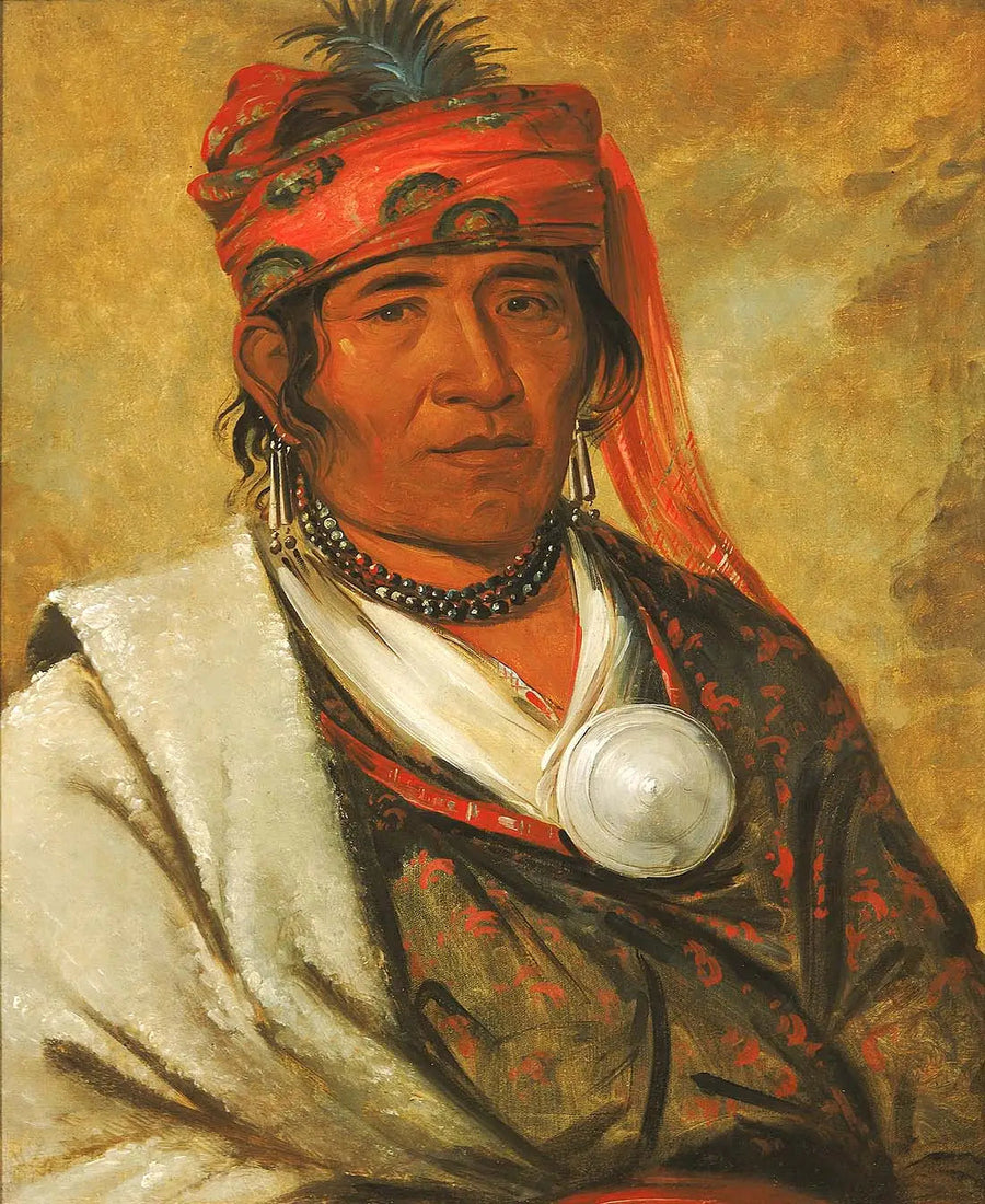 Ye-hów-lo-gee, O Nuvem, um Chef - George Catlin