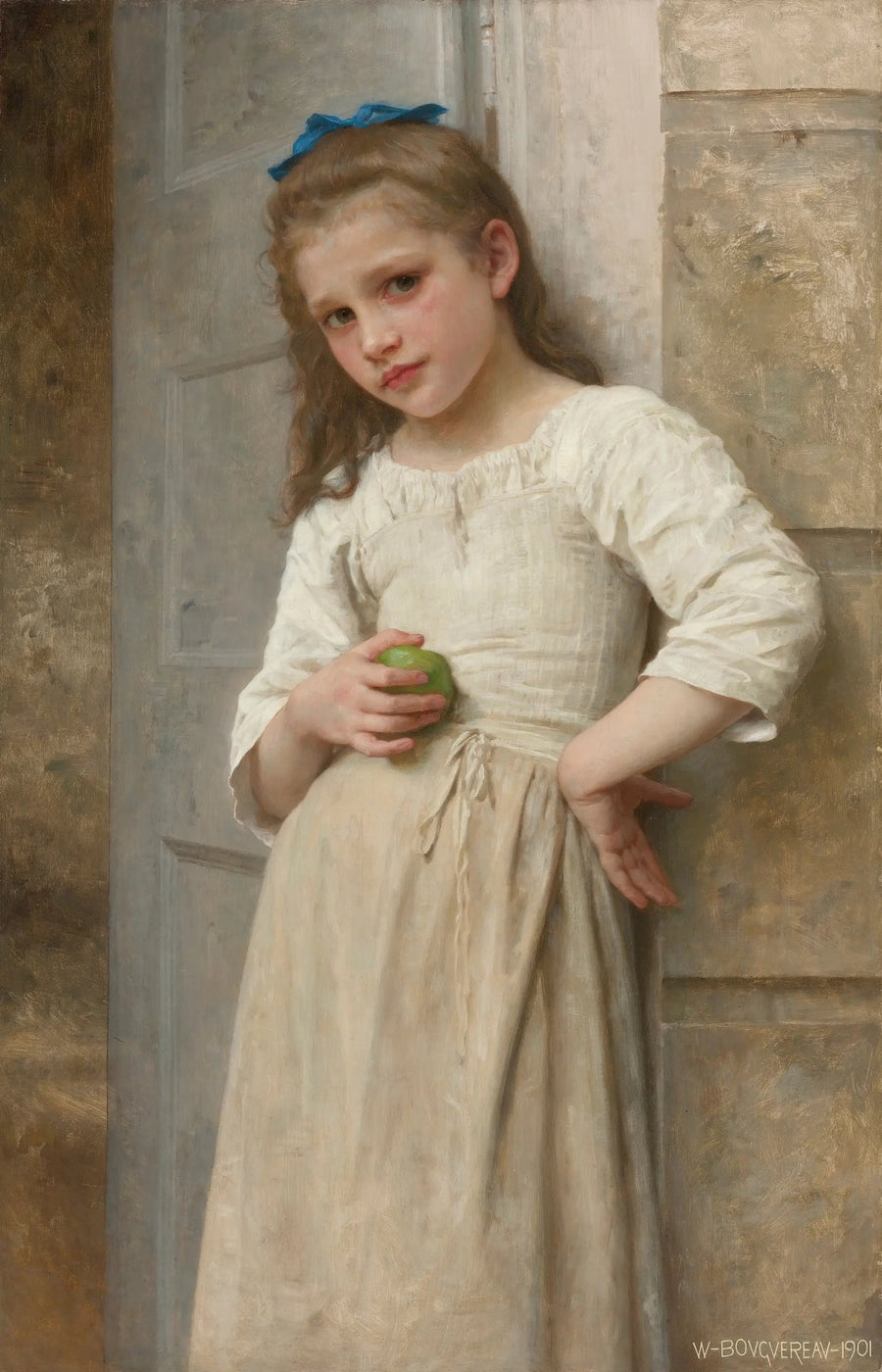 Yvonne na porta - Bouguereau