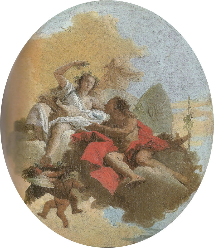 Zéfiro e Flora - Giovanni Battista Tiepolo