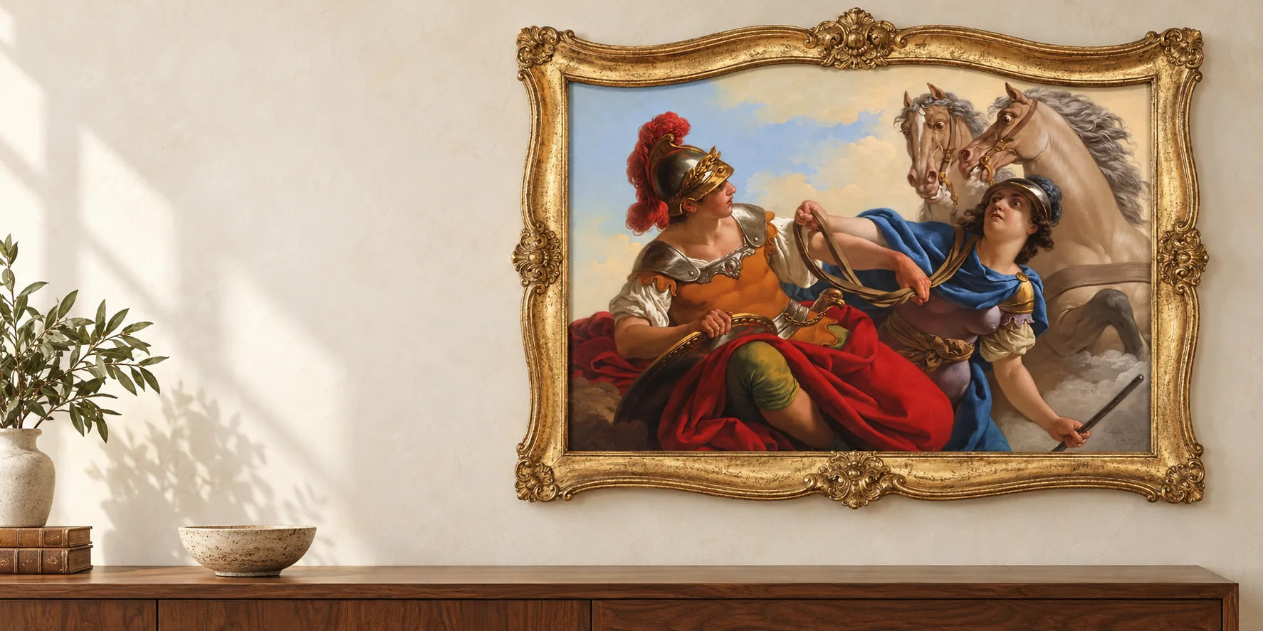 Pinturas de Marte e Ares